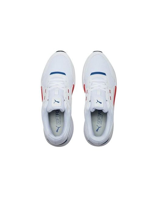 PUMA White Future Runner for men