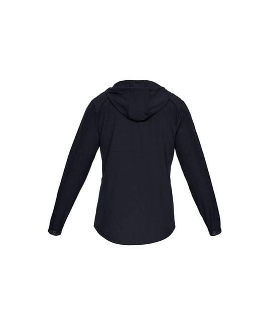 Under Armour Blue Vanish Woven Full Zip Jacket for men