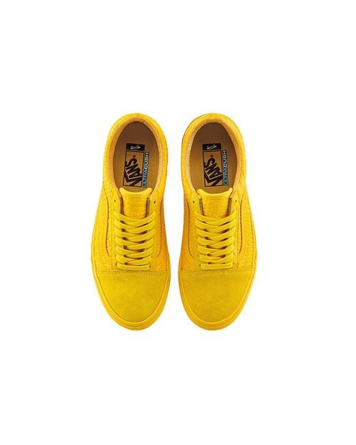 Vans Yellow Old Skool Vlt Lx 'Croc Skin for men