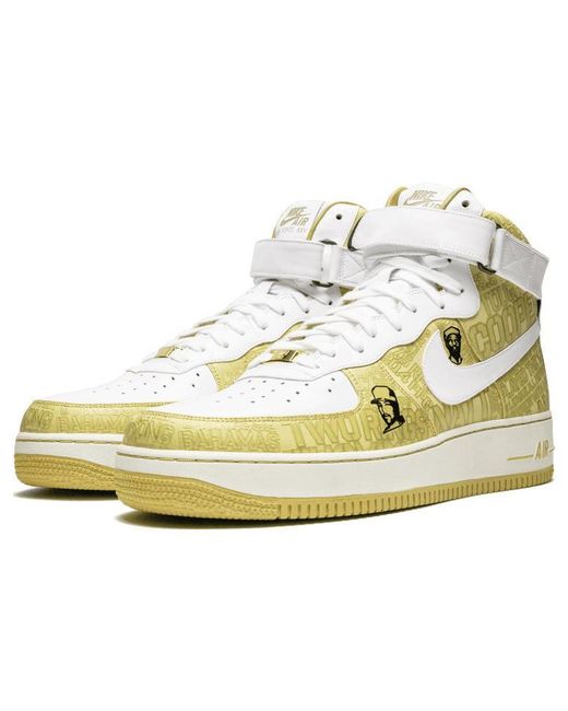 Nike Metallic Air Force 1 High 07