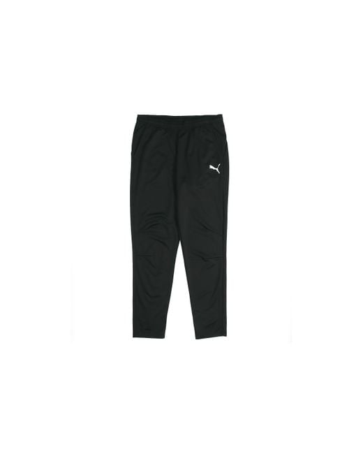 PUMA Black Knitted Track Pants for men