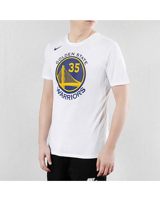 Nike Blue Golden State Warriors Nba T-shirt for men