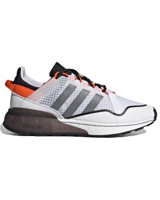 Adidas White Zx 2K Boost Pure for men