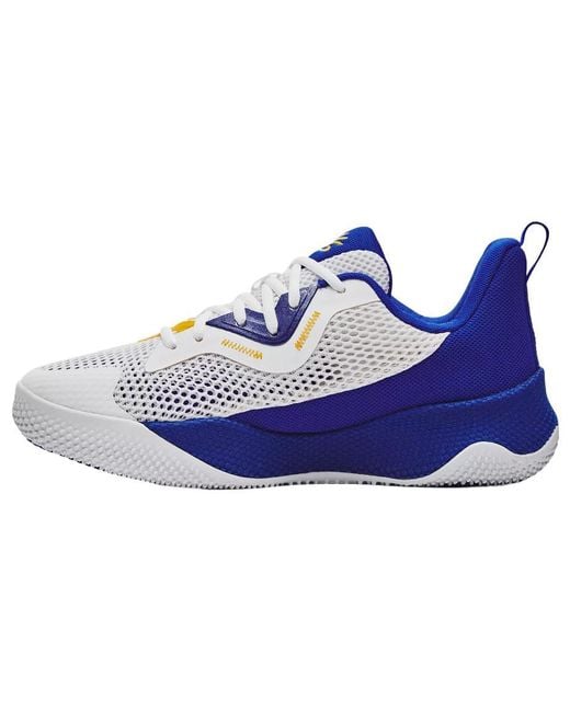 Under Armour Blue Curry 3 Hovr Splash Team Royal' for men