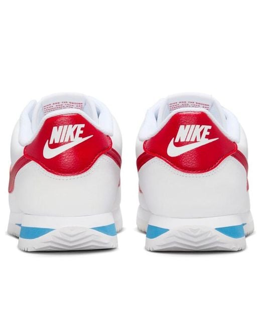 Nike White (Wmns) Cortez Leather Varsity'