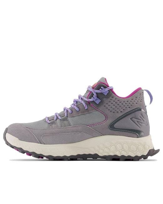 New Balance Gray (Wmns) Fresh Foam X Hierro Mid Gore-Tex Shoes