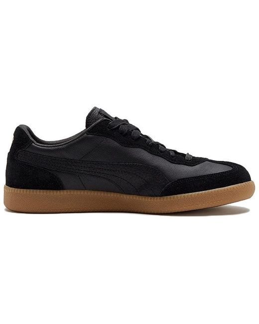 PUMA Liga Leather Retro Shoe Black for Men | Lyst
