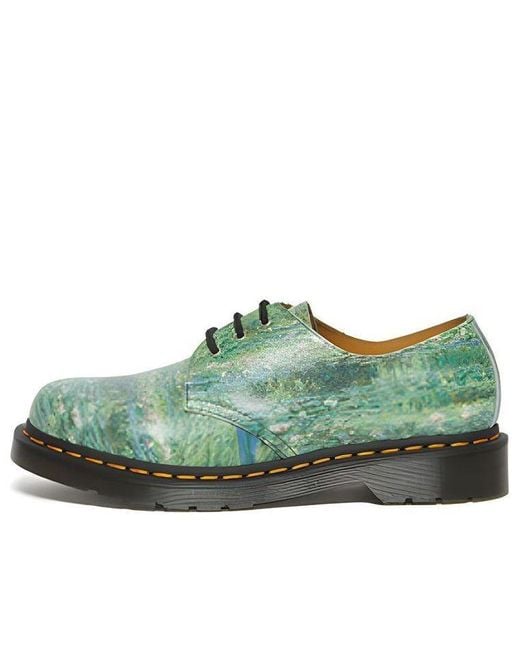 Dr. Martens Green The National Gallery 1461 Lily Pond Shoes for men