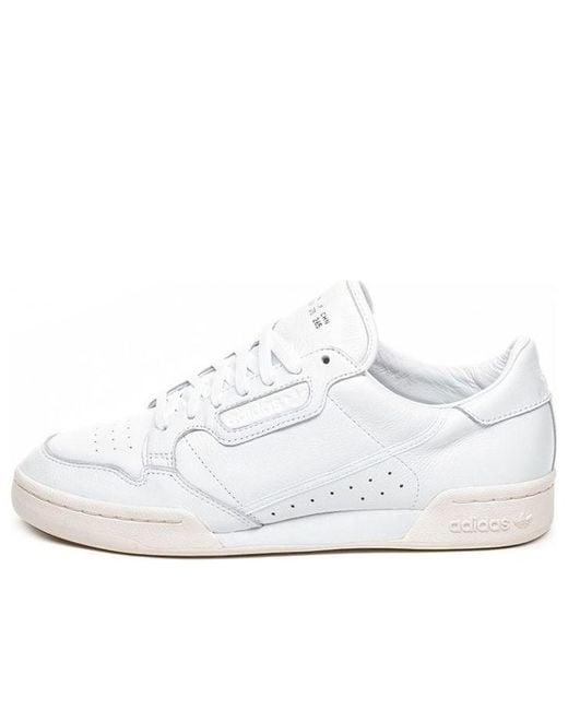 Adidas White Continental 80 'Triple' for men