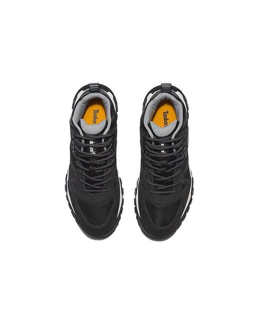 Timberland Black Lincoln Peak Waterproof Hiking Boots for men