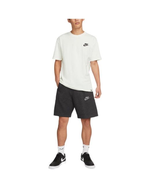 Nike White Back Avatar Printing Loose Casual Short Sleeve for men