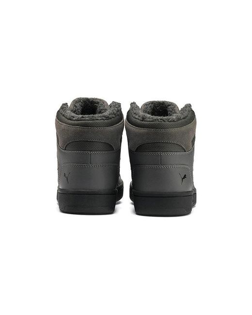 PUMA Black Rebound Layup Sd 'Fur for men