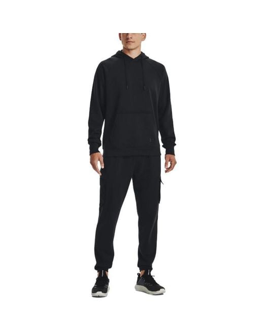 Under Armour Blue Heavyweight Terry Hoodie for men