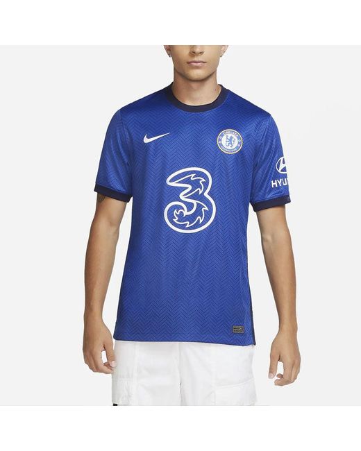 Nike Blue Chelsea Fc 20/21 Fan Edition Home Jersey for men