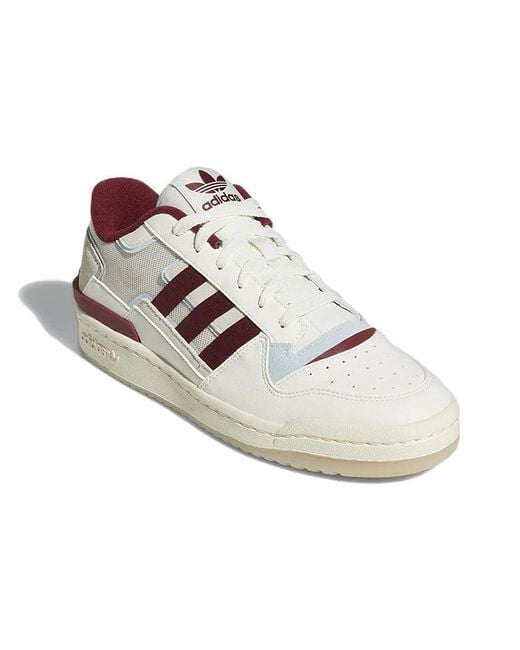 Adidas White Originals Forum Exhibit Low for men