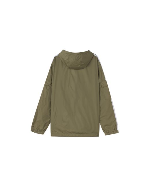 Adidas Green Originals 3-Stripes Wb Hooded Track Jacket for men