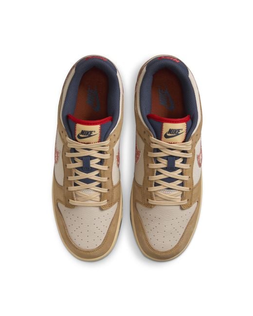 Nike Brown Dunk Low 'Wheat Sanddrift' for men