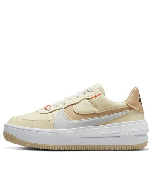 Nike White Air Force 1 Plt.af.orm