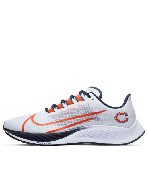 Nike White Air Zoom Pegasus 37 'Chicago Bears' for men