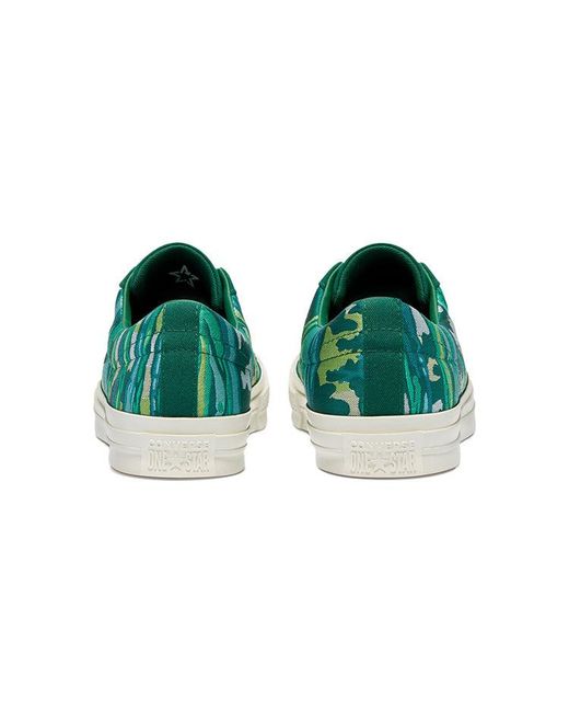 Converse Green One Star Low 'the Great Outdoors - Midnight Clover' for men