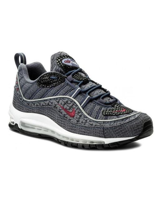 Nike Blue Air Max 98 Qs 'Thunder' for men