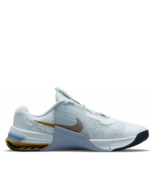 Nike Blue (Wmns) Metcon 7 'Pure Platinum Metallic Coin'