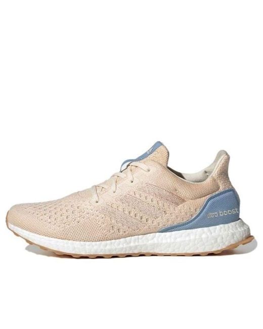 Adidas White Ultraboost Uncaged Lab Shoes 'Wonder Halo Blush' for men