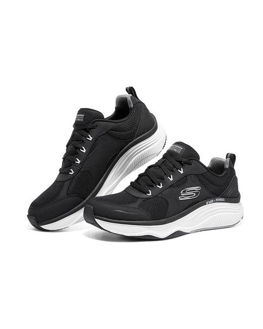 Skechers Black Dlux Fitness for men