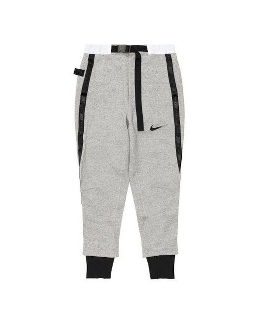 Nike X Sacai Crossover Knit Bunde Feet Sports pants/trousers/joggers Us  Edition Gray for Men | Lyst