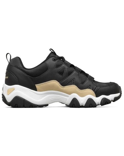 Skechers Black D'Lites 2.0 Running Shoes for men