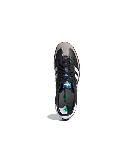 Adidas Black Samba Vegan Shoes for men