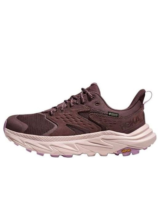 Hoka One One Brown Anacapa 2 Low Gore-Tex 'Smoky Quartz Cosmic Pearl'
