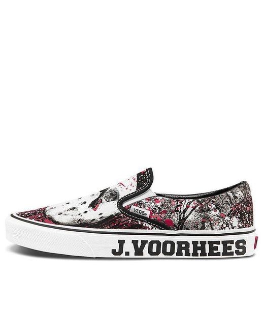Vans White House Of Terror X Classic Slip-On 'Friday The 13Th' for men