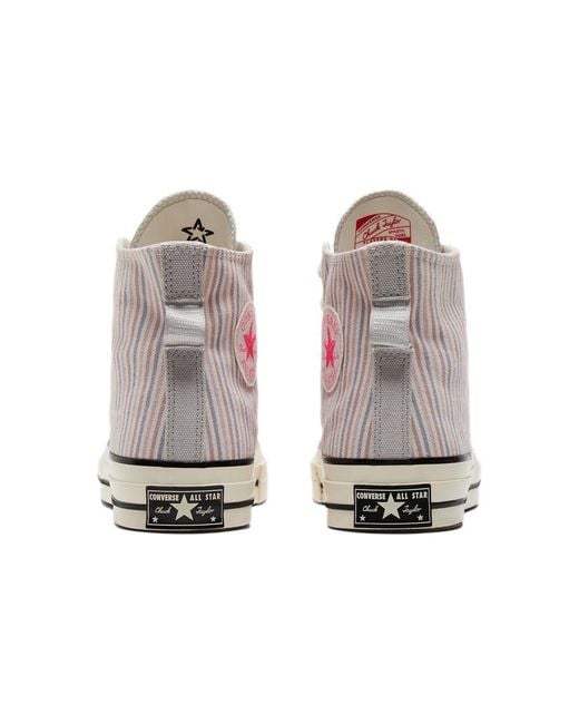 Converse White Chuck 70 High 'Pecan Stripes'