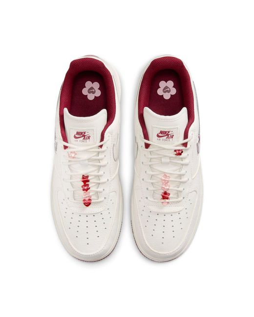 Nike White (Wmns) Air Force 1 Low 'Valentines Day 2024'