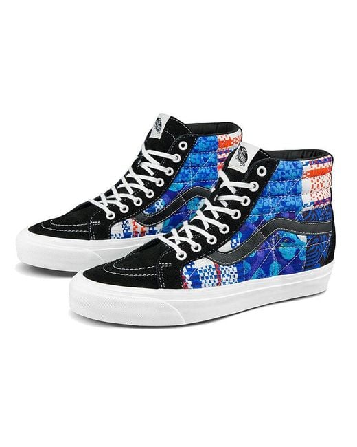 Vans Blue Sandy Liang X Sk8-Hi 38 Dx 'Patchwork' for men