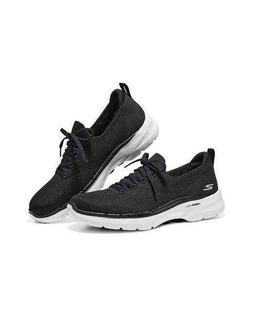 Skechers Black (Wmns) Go Walk 6 Hyper Burst
