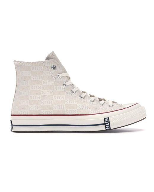 Converse White Kith X Chuck 70 Hi Monogram' for men