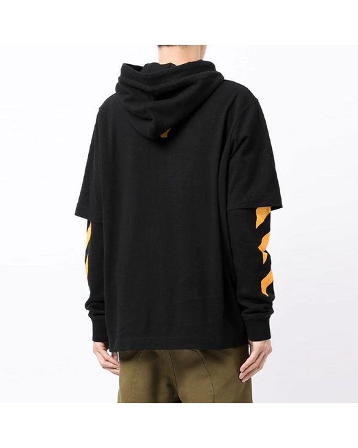 Off-White c/o Virgil Abloh Black ' Off- Fw21 Caravaggio Painting Pattern Loose Fit for men