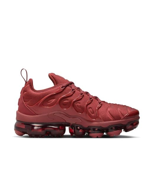 Nike Red Air Vapormax Plus 'Burgundy' for men