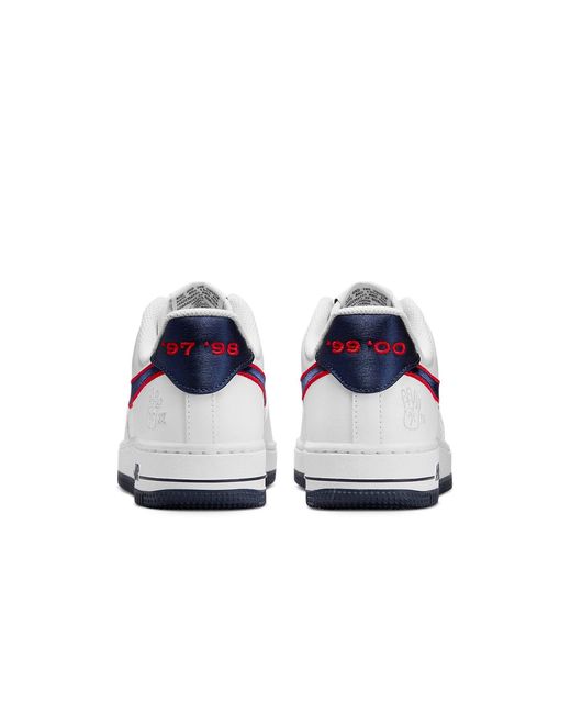 Nike White (Wmns) Air Force 1 Low 'Houston Comets 4-Peat'
