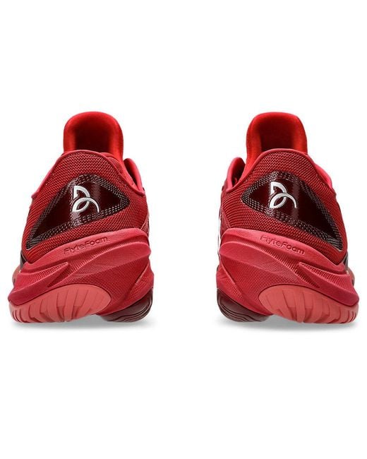Asics Red Court Ff 3 Novak Clay for men