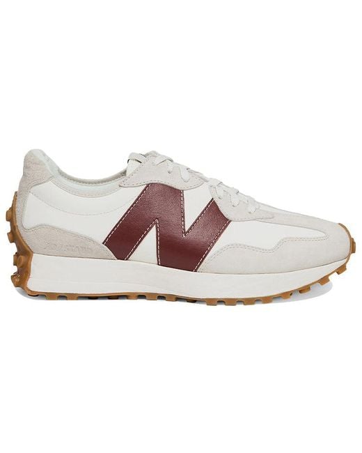 New Balance Pink (Wmns) Staud X 327 Burgundy'