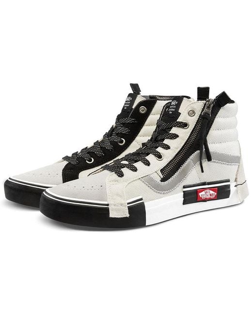 Vans White Sk8-Hi Reissue Cap 'Reflective' for men
