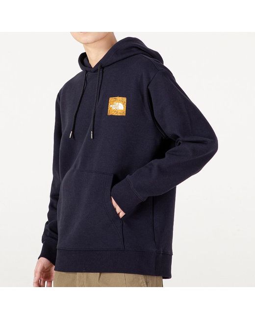 The North Face Blue Ss22 Logo Hoodie for men