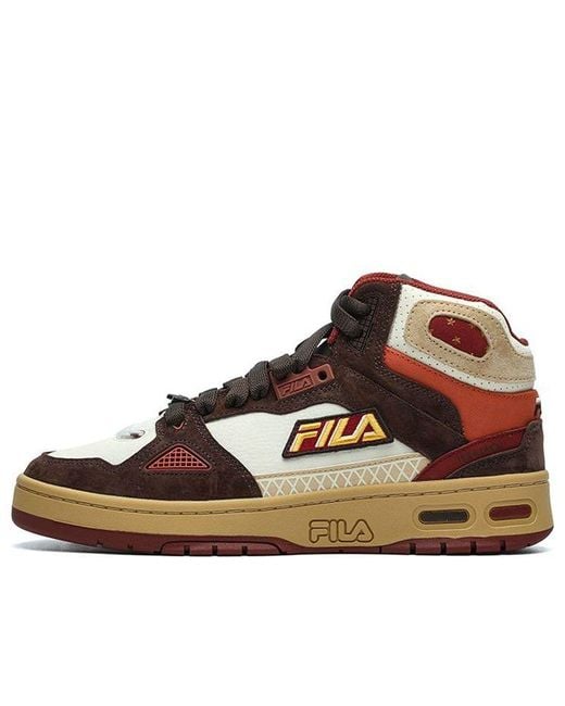 Fila Brown Teratach Skate Shoes for men