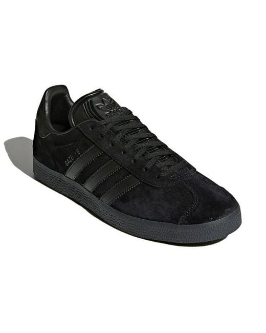 Adidas Black Gazelle Shoes 'Core' for men