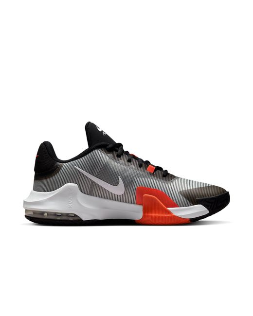 Nike Black Air Max Impact 4 Bright Crimson' for men