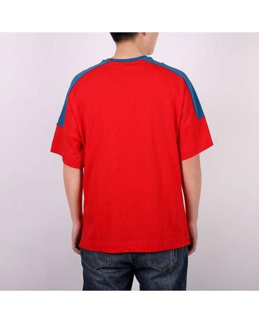 Nike Red Casual Sports Round Neck Short Sleeve for men