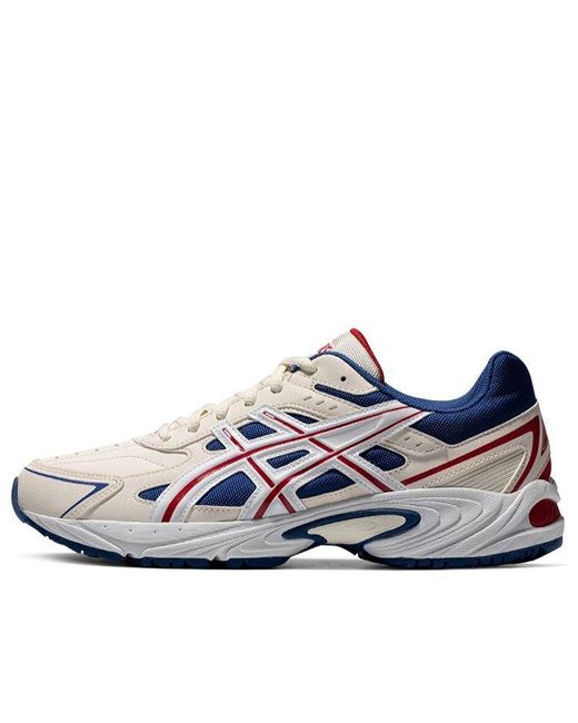 asics red and blue